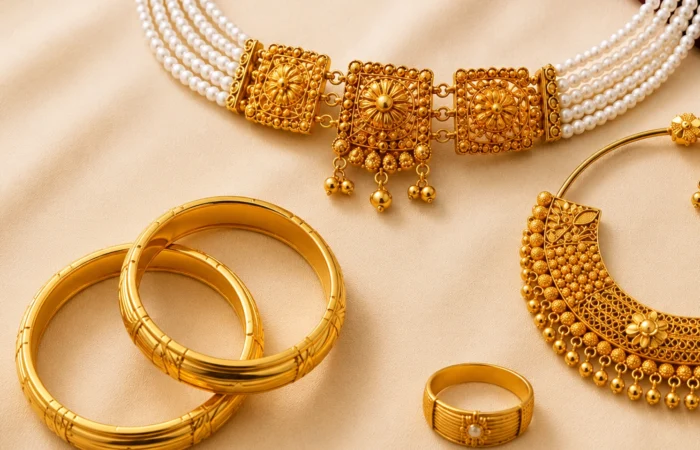Image contain Kumaoni and Garhwali wedding jewellery
