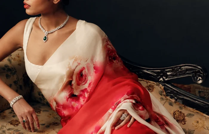 In image women wearing saree that flaunt ethnic wear trends