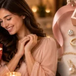 In this image Men finding Jewelry Gift Ideas for Wife