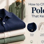 This image contain Amazing Tips On How to Choose a Polo Shirt Quality & Its Shape