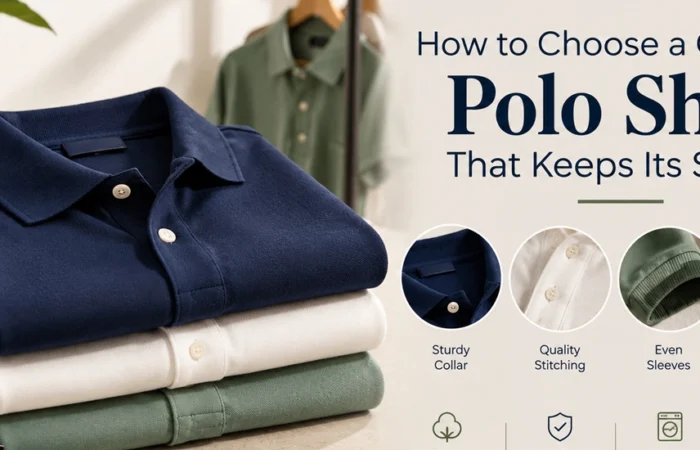 How to Choose a Quality Polo Shirt That Keeps Its Shape