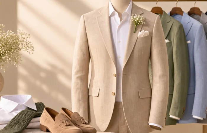 Wedding Suit Guide for Men: Fabrics, Fits and Colors for Hot Weather